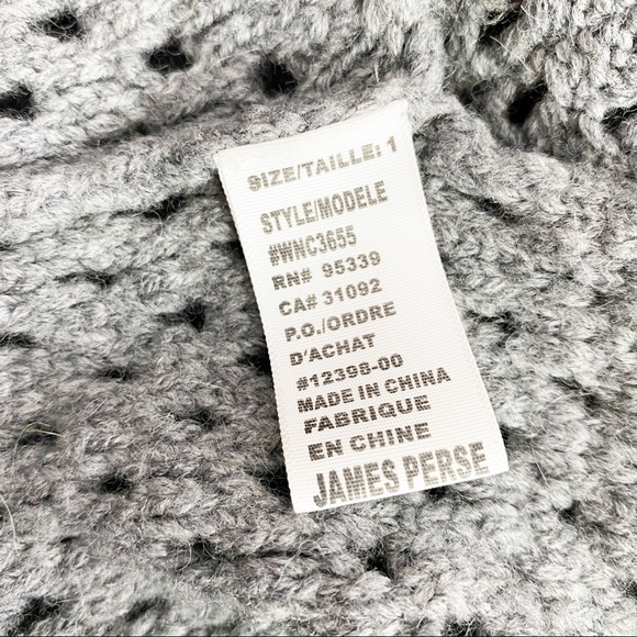 James Perse Women's Gray Knit Turtleneck Sweater - Picture 10 of 11
